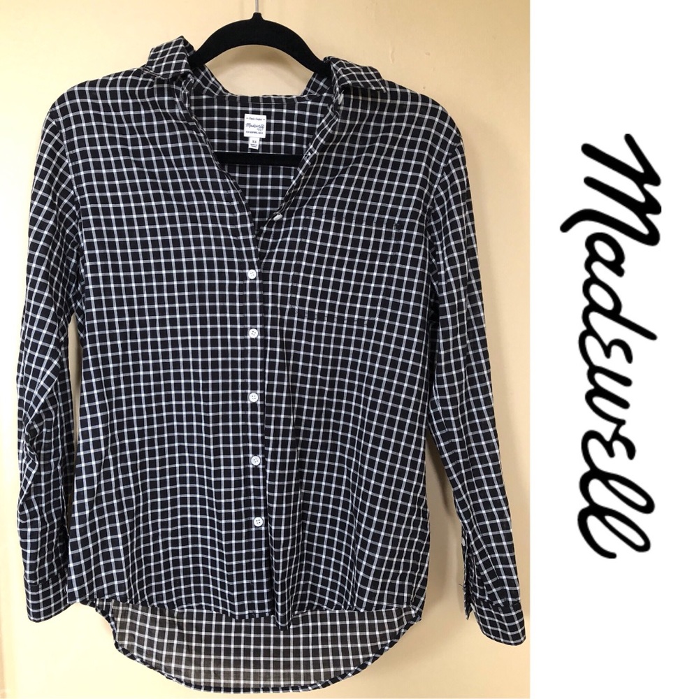 Madewell Checkered Button-down Shirt